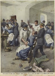 Brittiska suffragetter tvångsmatas i fängelser