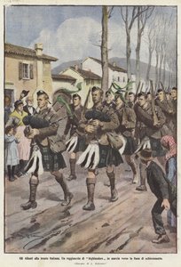 De allierade på den italienska fronten