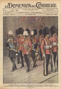 Son till Mikado i England