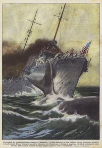 Den amerikanska jagaren Lampsons äventyr
