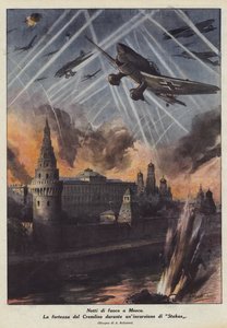 Brandnätter i Moskva