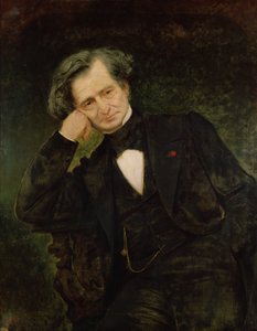 Porträtt av Hector Berlioz (1803-69)