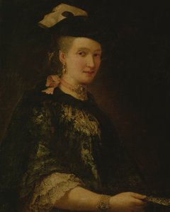 Porträtt av en dam