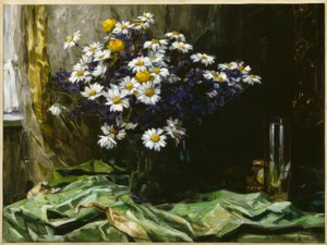 A. Koester, Stilleben med blommor