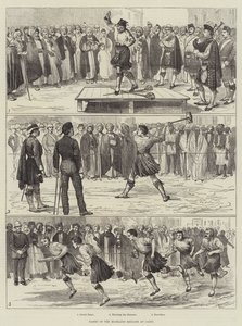 Spel från Highland Brigade i Kairo