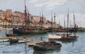 Brixham, från kajen