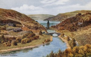 Pen-y-Garig-dammen, Elandalen, Rhayader