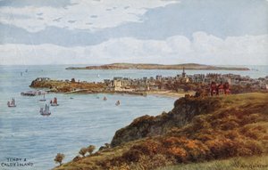 Tenby och Caldey Island