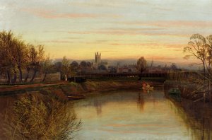 Gloucester från Severnside Farm, ca 1910