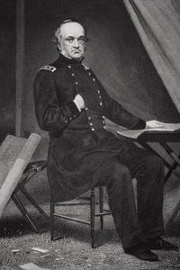 Porträtt av Henry Wager Halleck (1815-72)