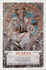 Slavia affisch, 1907