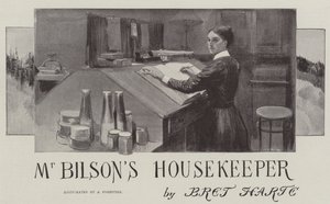 Mr Bilsons hushållerska, av Bret Harte