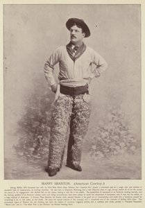 Harry Shanton, amerikansk cowboy