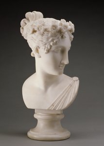 Dansarens huvud, 1820 (marmor)