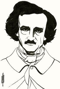 Porträtt av Edgar Allan Poe, 1894