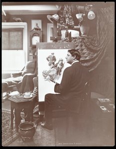 Mr. Harrison Fisher, 1905 (silvergelatintryck)