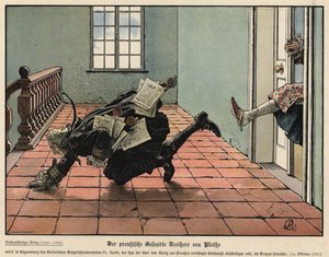 Det preussiska sändebudet Freiherr von Plotho