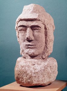 Huvud, hittat i Castelnau-le-Lez