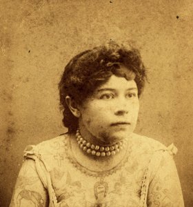 Porträtt av Annie Howard ca 1900