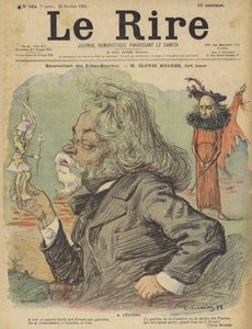 Clovis Hughes, Illustration för Le Rire