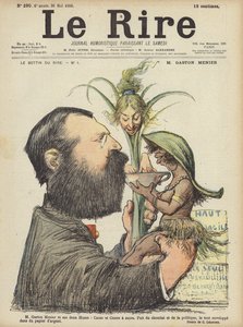 Gaston Menier, Illustration för Le Rire