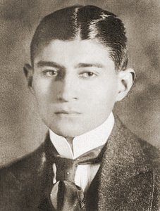 Porträtt av Franz Kafka, (1883 - 1924)