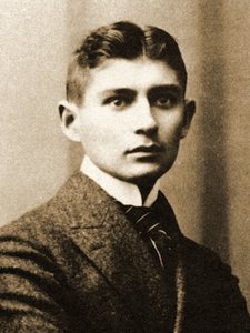 Porträtt av Franz Kafka, (1883 - 1924)