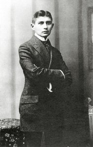 Porträtt av Franz Kafka, (1883 - 1924)