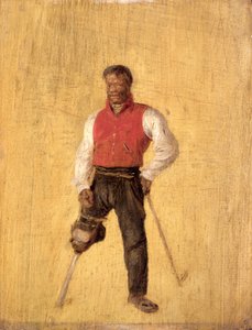 Porträtt av Billy Waters, ca 1815