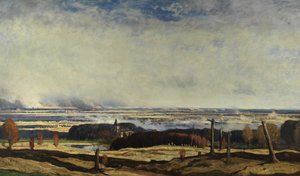 Flandern från Kemmel, 1919-20
