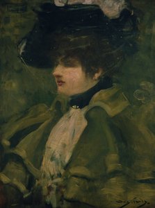 Porträtt av Sarah Bernhardt