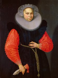 Porträtt av en kvinna, 1600