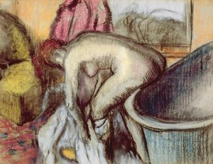 Efter badet, c.1895