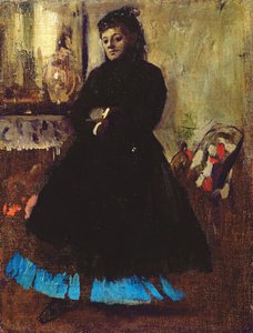 Porträtt av Madame Ducros, 1858