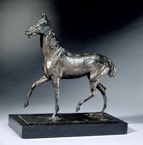 Travhäst (brons)