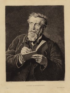 Porträtt av Henri Harpignies
