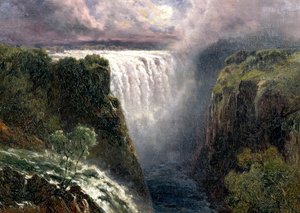 Utsikt över Victoriafallen