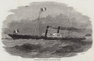 Ångfartyget Alliance Southampton and Havre Mail Steamer
