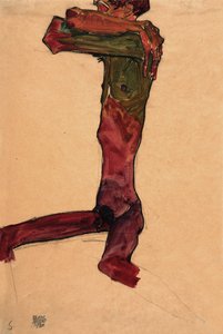 Naken man, 1910.