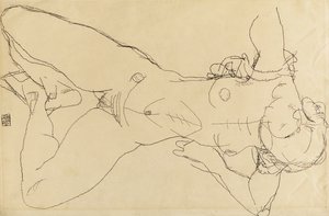 Liggande kvinnlig naken, 1914
