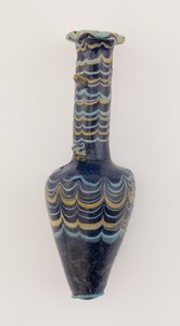 Flaska, Nya kungariket, ca 1425-1362 f.Kr. (glas)