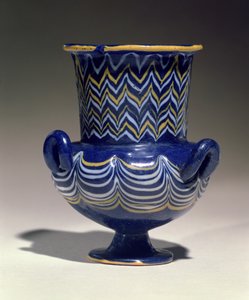 Krateriskos, från Saqqara, New Kingdom (glas)