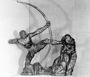 Hercules the Archer, 1909 (brons)