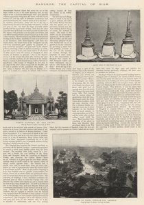Bangkok, Siams huvudstad