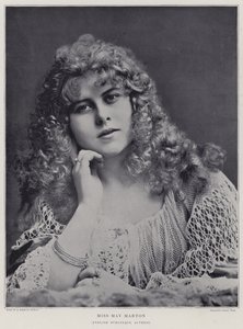 May Marton, engelsk burlesk skådespelerska