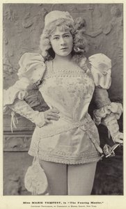 Miss Marie Tempest, i Fäktmästaren