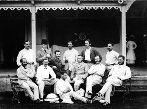 Old Harrovian Cricket 11 i Indien, 1878