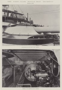 Första klassens Battle-Ship Majestic