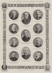The Kings Birthday Honours, framstående mottagare