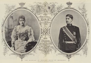 Prinsessan Marie av Edinburghs bröllop